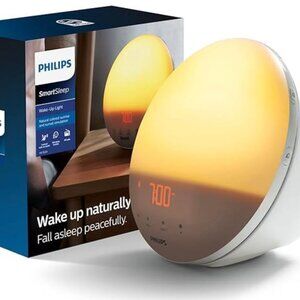Philips SmartSleep Wake-up Light, Colored Sunrise and Sunset Simulation